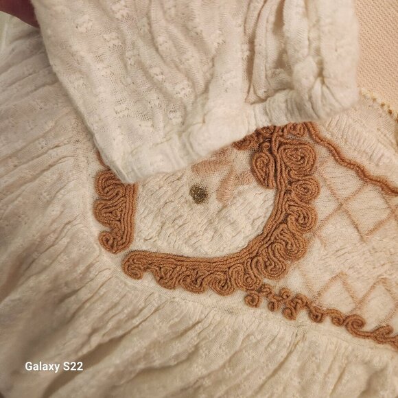 Free People Sand Blouse. NWT. Size  XS - Picture 5 of 12